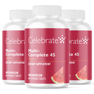 Multi-Complete 45 Bariatric Multivitamin with Żelazo, Do żucia