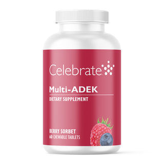 Витамины Multi-ADEK без железа, жевательные, Berry Sorbet