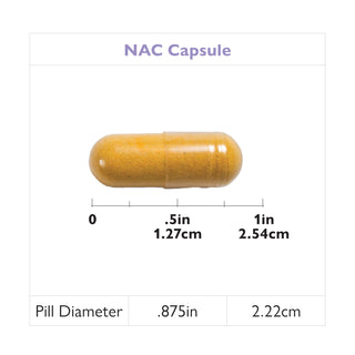 NAC (N-acetylocysteina), 600 mg